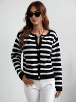 Load image into Gallery viewer, Striped Loose Cardigan
