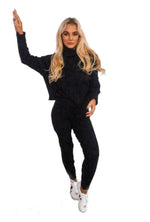 Load image into Gallery viewer, Chunky Knitted Ribbed Loungewear Set
