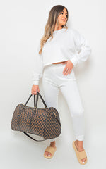 Load image into Gallery viewer, Sweatshirt &amp; Jogger Loungewear Co-ord Set
