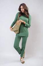 Load image into Gallery viewer, Knitted Top &amp; Trouser Co-ord Set
