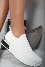 Load image into Gallery viewer, ikrush-bethany-slip-on-sock-wedge-trainers-1726236104540136-3.jpg
