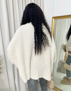 Oversized Chunky Knitted Top