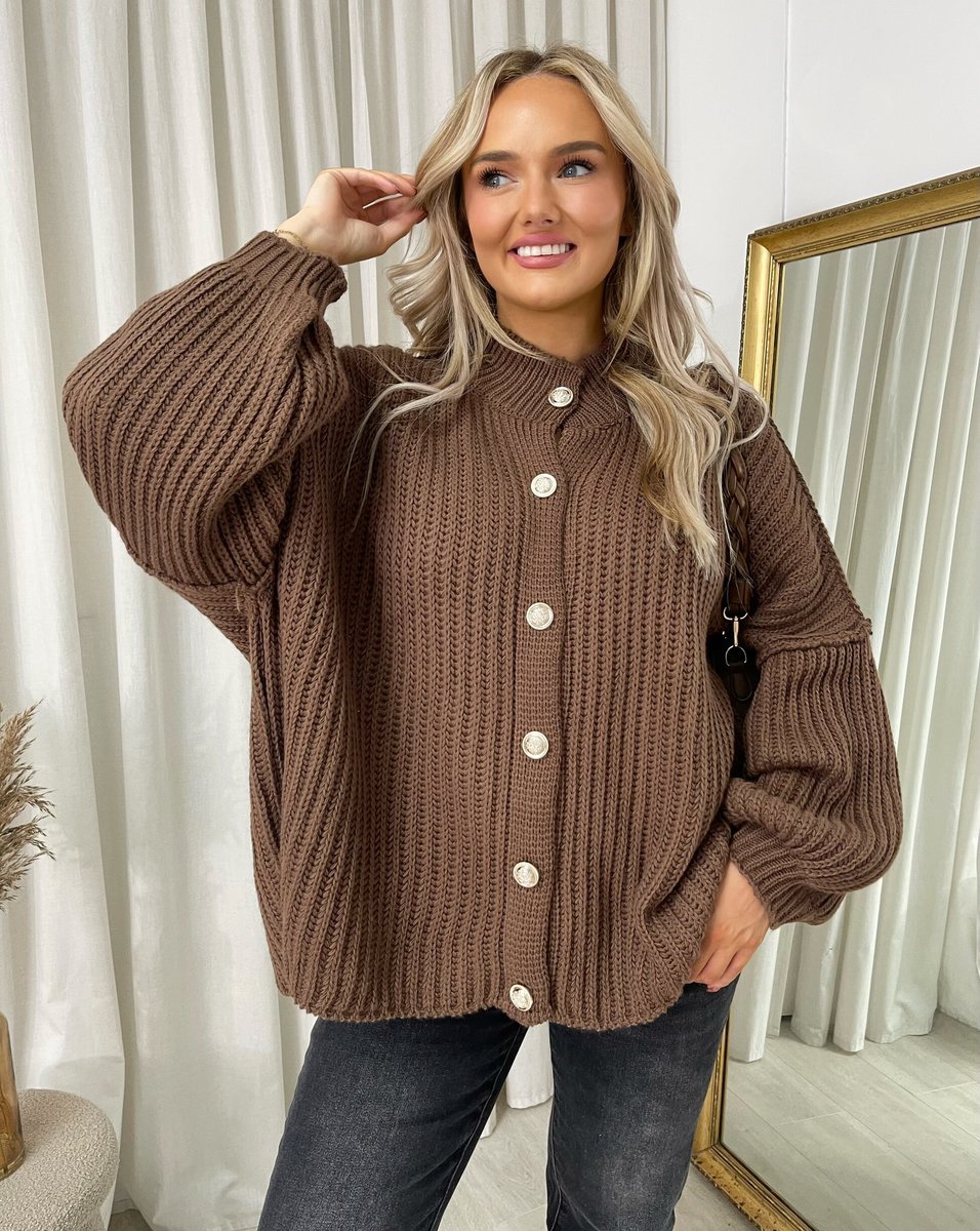 Oversized Chunky Knitted Top