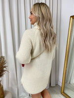 Load image into Gallery viewer, Chunky Roll Neck Knitted Jumper
