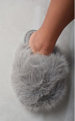 Load image into Gallery viewer, Fluffy Faux Fur Winter Slippers
