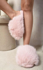 Load image into Gallery viewer, Fluffy Faux Fur Winter Slippers
