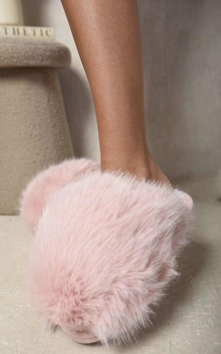 Fluffy Faux Fur Winter Slippers