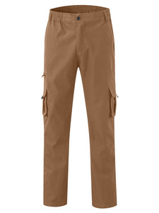 Olive Green Men's Multi-Pocket Cargo Pants