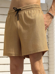 Double-Layer Woven Shorts