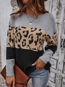 Leopard Print Sweater