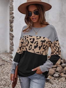 Leopard Print Sweater