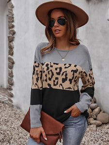 Leopard Print Sweater