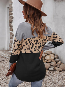 Leopard Print Sweater