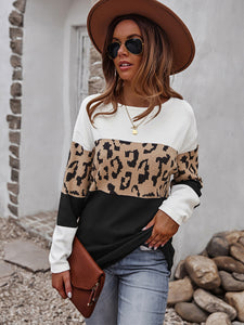 Leopard Print Sweater