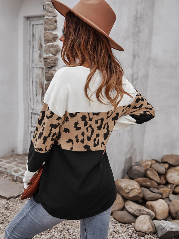 Leopard Print Sweater