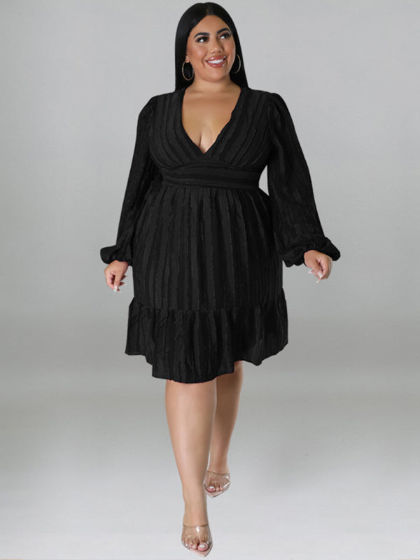 Curve Jacquard Dress