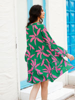 Load image into Gallery viewer, Floral Print Loose Dress
