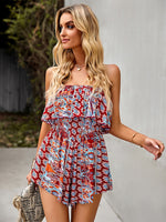 Load image into Gallery viewer, One-Shoulder Bohemian Jumpsuit
