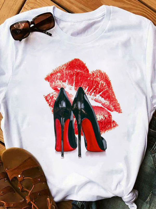 "Pretty Shoes" Short-Sleeved T-shirt