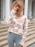 Load image into Gallery viewer, Cropped Floral Jumper
