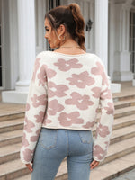 Load image into Gallery viewer, Cropped Floral Jumper
