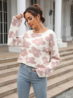 Load image into Gallery viewer, Cropped Floral Jumper
