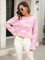 Load image into Gallery viewer, Cropped Floral Jumper
