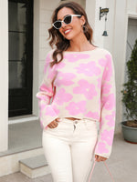 Load image into Gallery viewer, Cropped Floral Jumper
