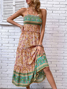 Bohemian Suspender Dress