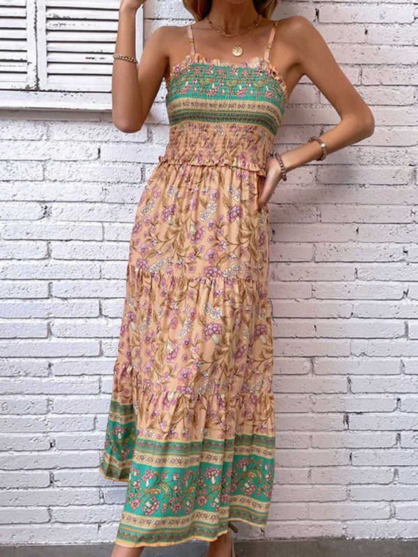 Bohemian Suspender Dress