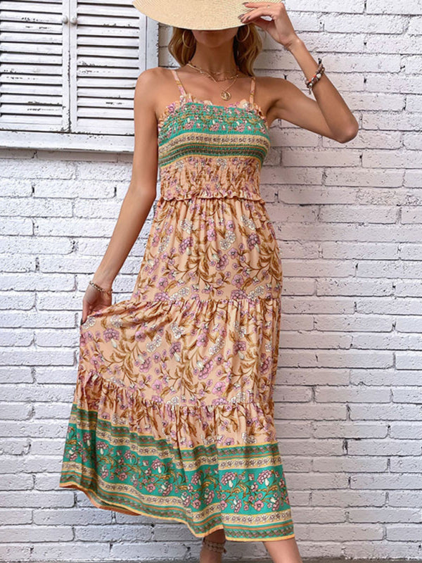 Bohemian Suspender Dress