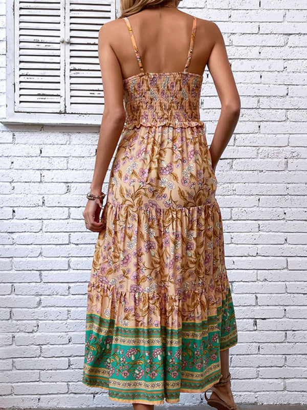 Bohemian Suspender Dress