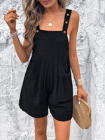 Load image into Gallery viewer, Casual Solid Colour Bib Playsuit
