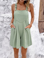 Load image into Gallery viewer, Casual Solid Colour Bib Playsuit
