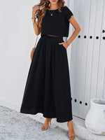 Load image into Gallery viewer, Sleeveless Top &amp; Long Skirt Set
