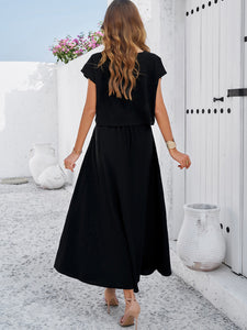 Sleeveless Top & Long Skirt Set