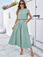 Load image into Gallery viewer, Sleeveless Top &amp; Long Skirt Set
