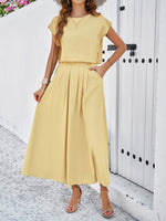 Load image into Gallery viewer, Sleeveless Top &amp; Long Skirt Set
