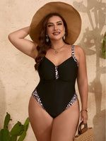 Load image into Gallery viewer, Curve Leopard One-Piece Swimsuit
