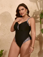 Load image into Gallery viewer, Curve Leopard One-Piece Swimsuit
