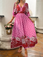 Load image into Gallery viewer, Printed Summer Dress
