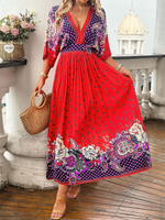 Load image into Gallery viewer, Printed Summer Dress
