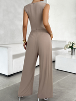 Load image into Gallery viewer, Slim Fit Sleeveless Jumpsuit
