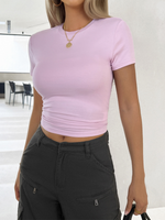 Load image into Gallery viewer, Navel-baring T-shirt
