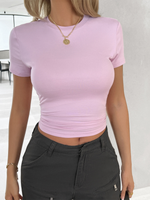 Load image into Gallery viewer, Navel-baring T-shirt
