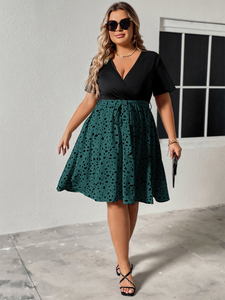 Curve Patchwork Dress