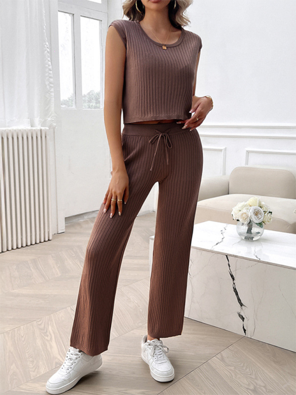 Slim Fit Ribbed Set