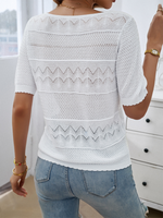 Load image into Gallery viewer, Temperament Hollow Out Sweater
