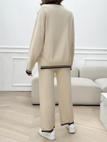 Load image into Gallery viewer, Contrast Colour Sweater &amp; Pants Set
