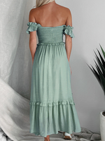 Load image into Gallery viewer, Halter Back Midi Dress
